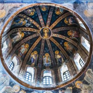 A VIEW FROM CHORA CHURCH MUSEUM ISTANBUL TURKEY - 1